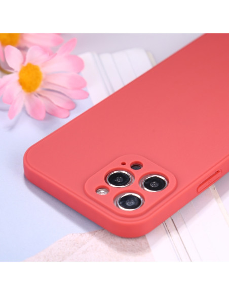 Cover iPhone 12 Pro Max TPU Nero Rosso | Melacompro