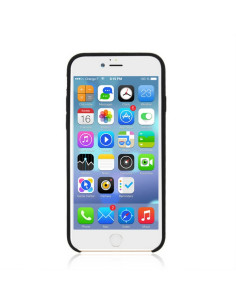 Cover iPhone SE/8/7 Silicone Antiurto Nero | Melacompro