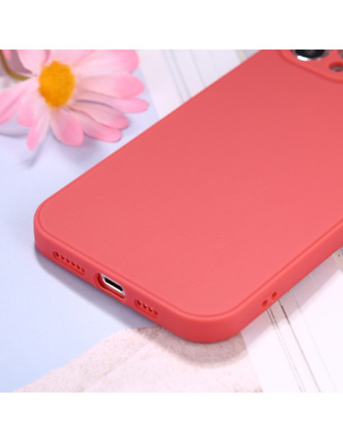 Cover iPhone 12 Pro Max TPU Nero Rosso | Melacompro