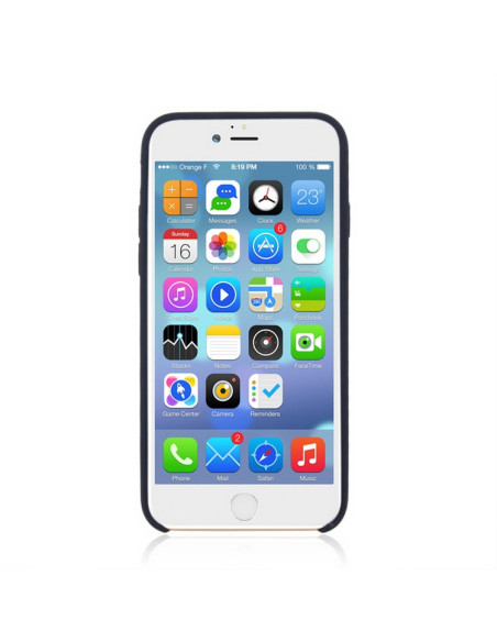 Cover iPhone SE 2020 Silicone Viola Blu | Melacompro