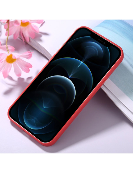 Cover iPhone 12 Pro Max TPU Nero Rosso | Melacompro