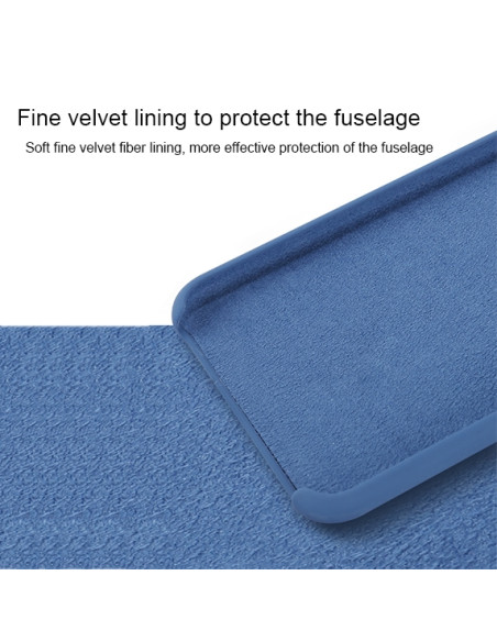 Cover iPhone SE 2020 Silicone Viola Rosa | Melacompro