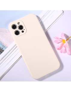 Cover iPhone 12 Pro Max TPU Magic Cube Frosted Nero Bianco