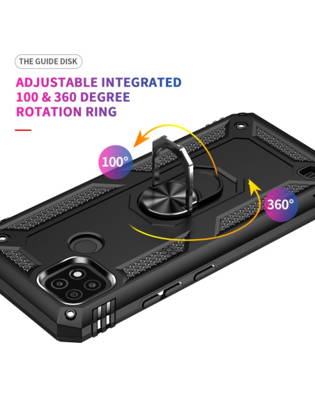 Cover Realme C21 TPU PC Nero Antiurto | Melacompro