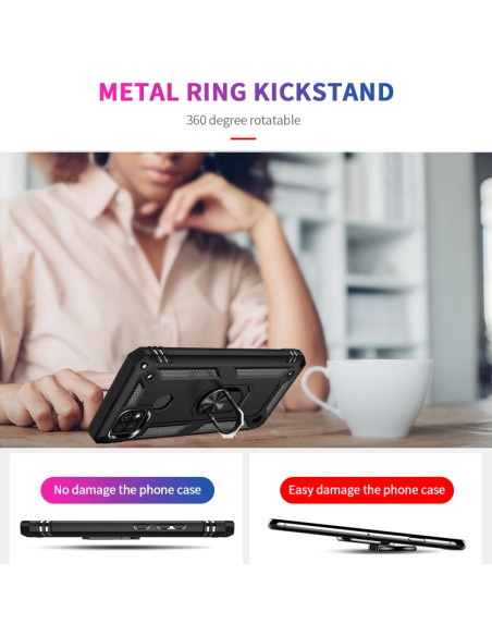 Cover Realme C21 TPU PC Nero Antiurto | Melacompro