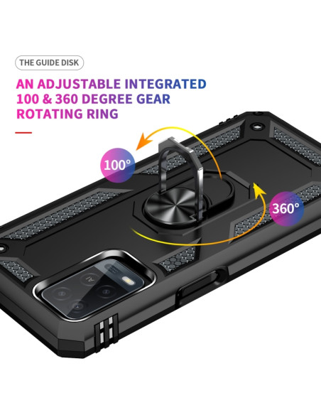 Cover Oppo A54 4G TPU + PC Antiurto Nero | Melacompro