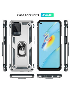 Cover Realme C21 TPU + PC Antiurto Nero Grigio