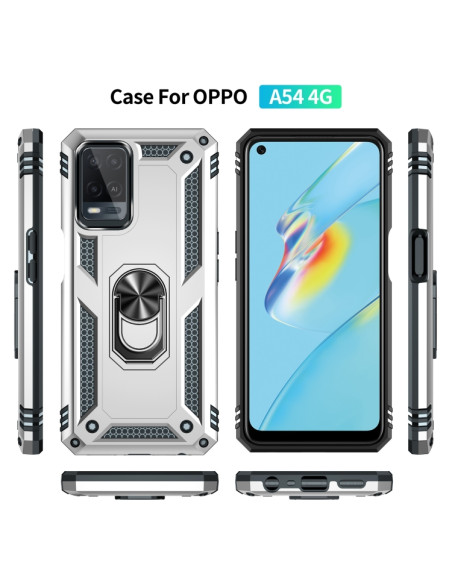 Cover Realme C21 TPU PC Nero Antiurto Grigio | Melacompro