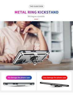 Cover Realme C21 TPU PC Nero Antiurto Grigio | Melacompro 2