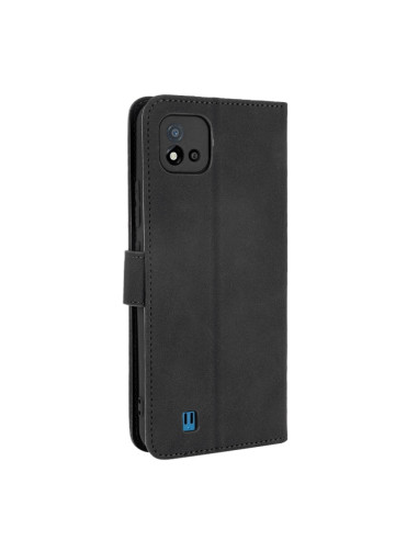 Cover Oppo Realme C21 PU Leather Flip Nero | Melacompro