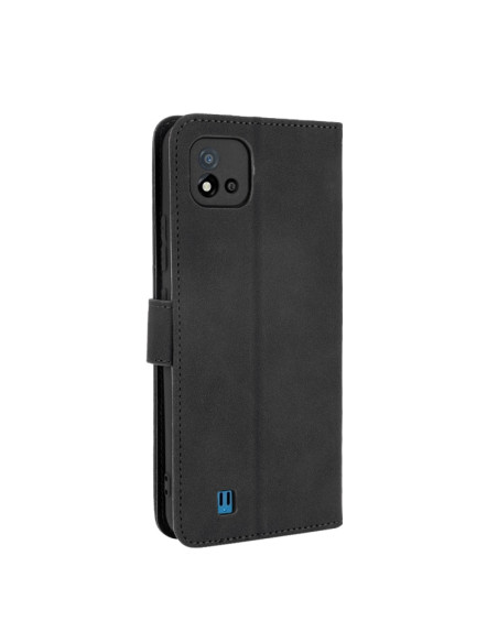 Cover Oppo Realme C21 PU Leather Flip Nero | Melacompro
