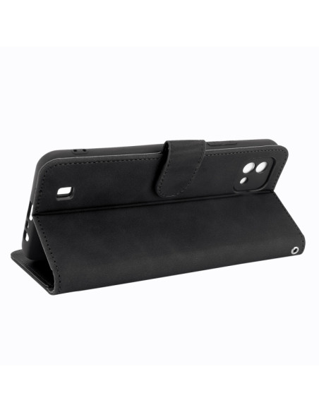 Cover Oppo Realme C21 PU Leather Flip Nero | Melacompro