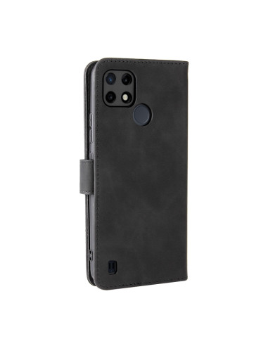 Cover Oppo Realme C21 PU Leather Flip Nero | Melacompro