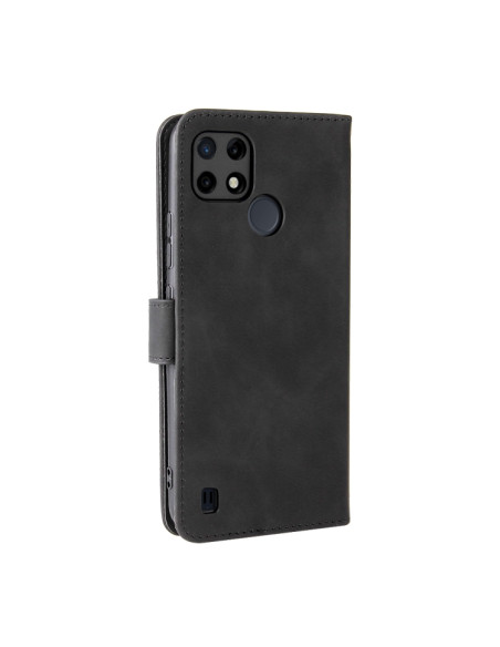 Cover Oppo Realme C21 PU Leather Flip Nero | Melacompro