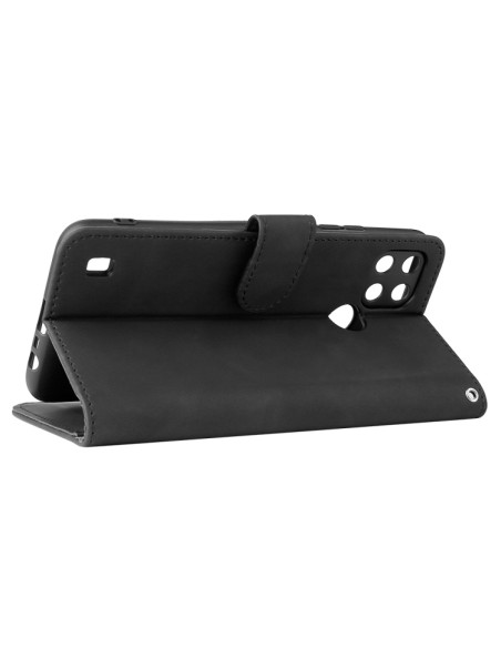 Cover Oppo Realme C21 PU Leather Flip Nero | Melacompro