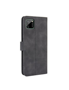 Cover Oppo Realme C21 PU Leather Flip Nero | Melacompro 2