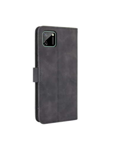 Cover Oppo Realme C21 PU Leather Flip Nero | Melacompro