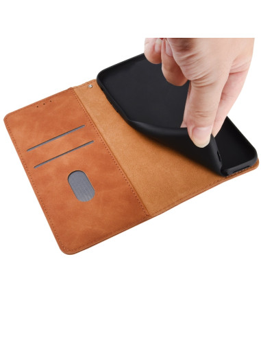 Cover Oppo Realme C21 PU Leather Flip Nero | Melacompro