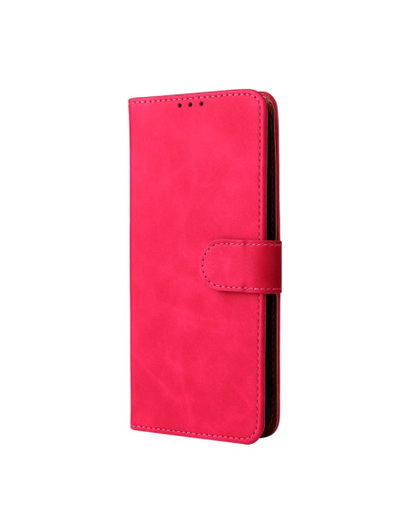 Cover Oppo Realme C21 PU Leather Flip Rosso | Melacompro