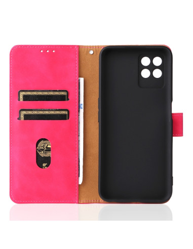 Cover Oppo Realme 8i PU Flip Pelle Nero | Melacompro