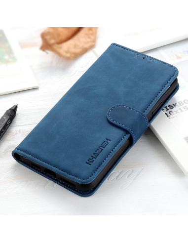 Cover Oppo Realme C11 PU + TPU Flip Blu | Melacompro