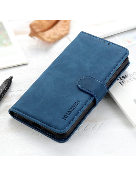 Cover Oppo Realme C11 PU + TPU Flip Blu | Melacompro