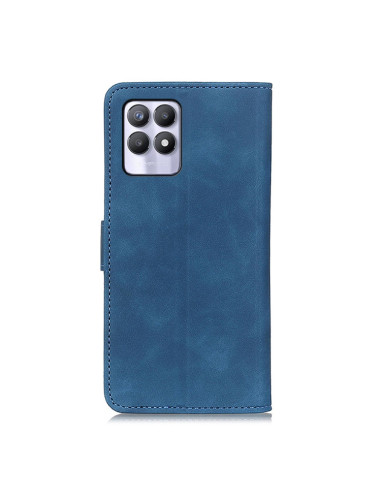 Cover Oppo Realme C11 PU + TPU Flip Blu | Melacompro