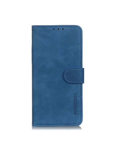 Cover Oppo Realme C21 PU Leather Flip Blu | Melacompro