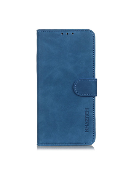 Cover Oppo Realme C21 PU Leather Flip Blu | Melacompro