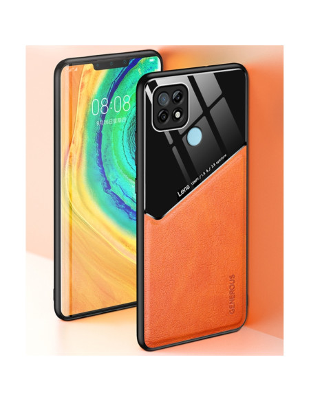 Cover Oppo Realme C21 Pelle Nero | Melacompro