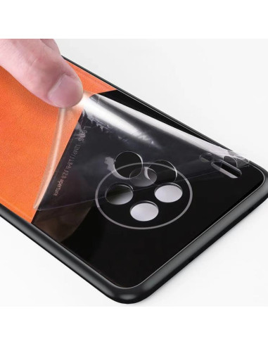 Cover Oppo Realme C21 Pelle Nero | Melacompro