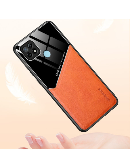 Cover Oppo Realme C21 Pelle Nero | Melacompro