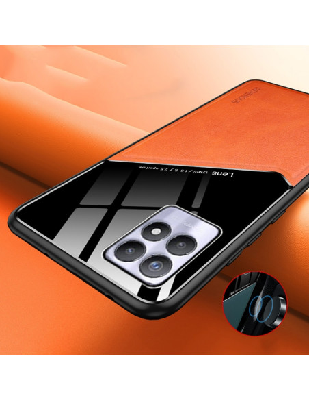 Cover Oppo Realme C21 Pelle Nero | Melacompro