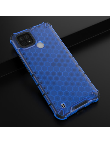 Cover Realme C21 TPU PC Nero Antiurto Blu | Melacompro