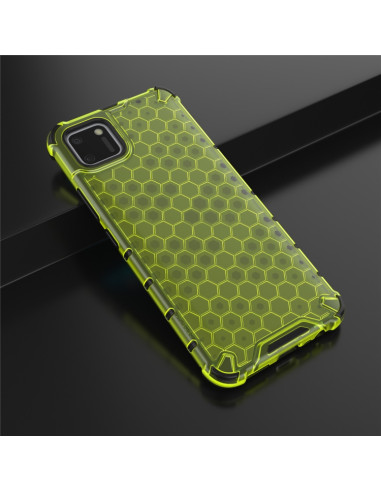 Cover Realme C21 TPU PC Nero Antiurto Verde | Melacompro