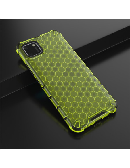 Cover Realme C21 TPU PC Nero Antiurto Verde | Melacompro