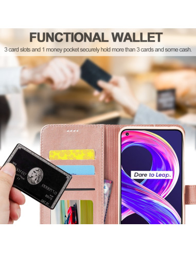 Cover Oppo Realme C11 PU + TPU Flip | Melacompro