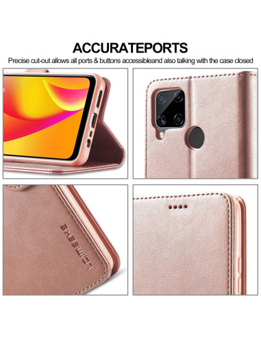 Cover Oppo Realme C11 PU + TPU Flip | Melacompro