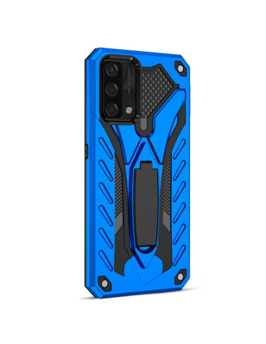 Cover Realme C21 TPU PC Nero Antiurto Blu | Melacompro