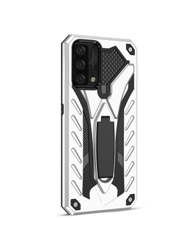 Cover Realme C21 TPU PC Nero Antiurto Grigio | Melacompro