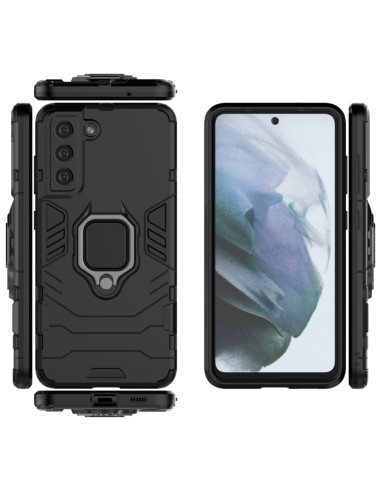 Cover Galaxy S21 FE PC TPU Anello Magnetico | Melacompro