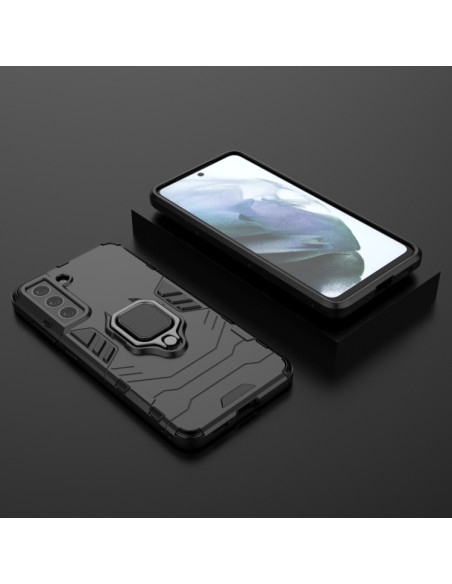 Cover Galaxy S21 FE PC TPU Anello Magnetico | Melacompro