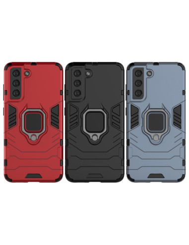 Cover Galaxy S21 FE PC TPU Anello Magnetico | Melacompro