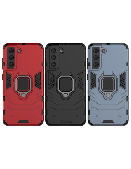 Cover Galaxy S21 FE PC TPU Anello Magnetico | Melacompro