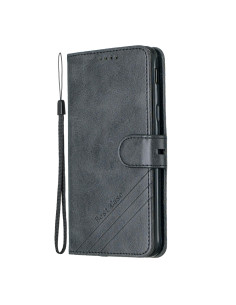 Cover Galaxy J6 2018 PU Leather Nero | Melacompro