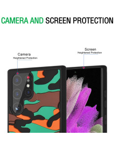 Cover Galaxy S22 5G Silicone Grigio Giallo | Melacompro 2