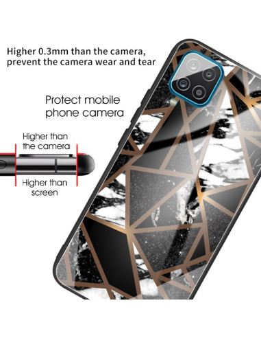 Cover Galaxy A12 5G Vetro Marmo | Melacompro