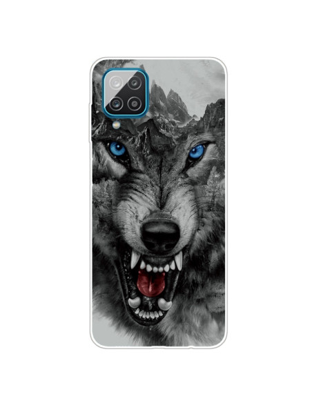 Cover Galaxy A12 TPU Lupo di Montagna | Melacompro
