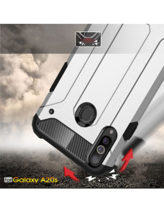 Cover Galaxy A20s TPU + PC Nero | Melacompro 2