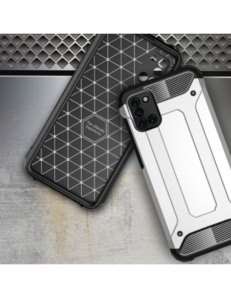 Cover Galaxy A31 TPU + PC Nero | Melacompro